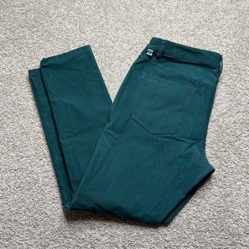 lululemon Utilitech Slim Men's Dark Teal Chinos